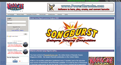 Desktop Screenshot of karaokescenemagazine.com